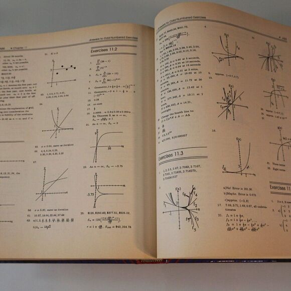 College Algebra and Trigonometry A Graphing Approach 1990 Hardcover Demana Waits - Picture 9 of 9